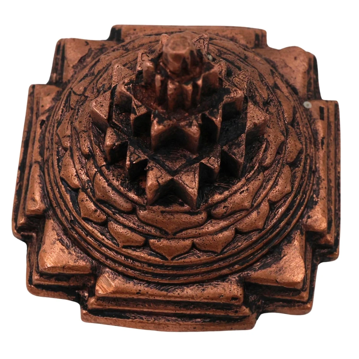 Copper Sri Yantra, 2 inch, picture 3