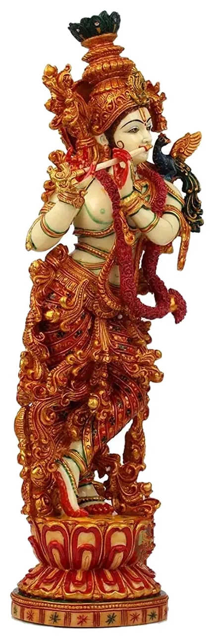 Radha Krishna statue, 15 inch, picture 5