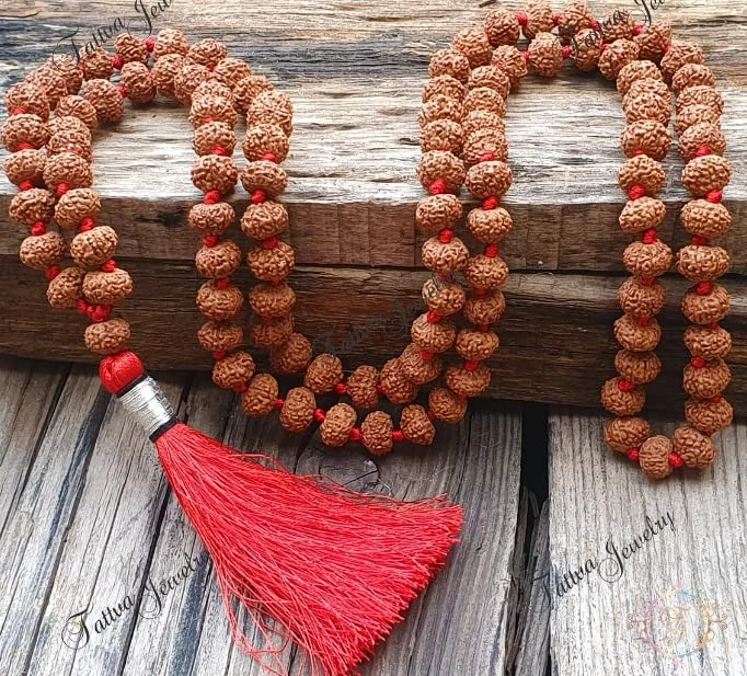 Rudraksha jaap mala, 108 beads