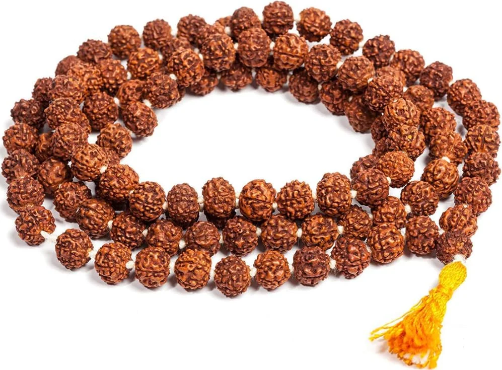 Rudraksha mala, 5 mm, 108 beads, picture 2