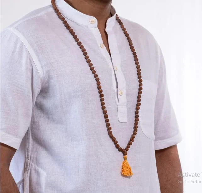 Rudraksha mala, 5 mm, 108 beads, picture 3