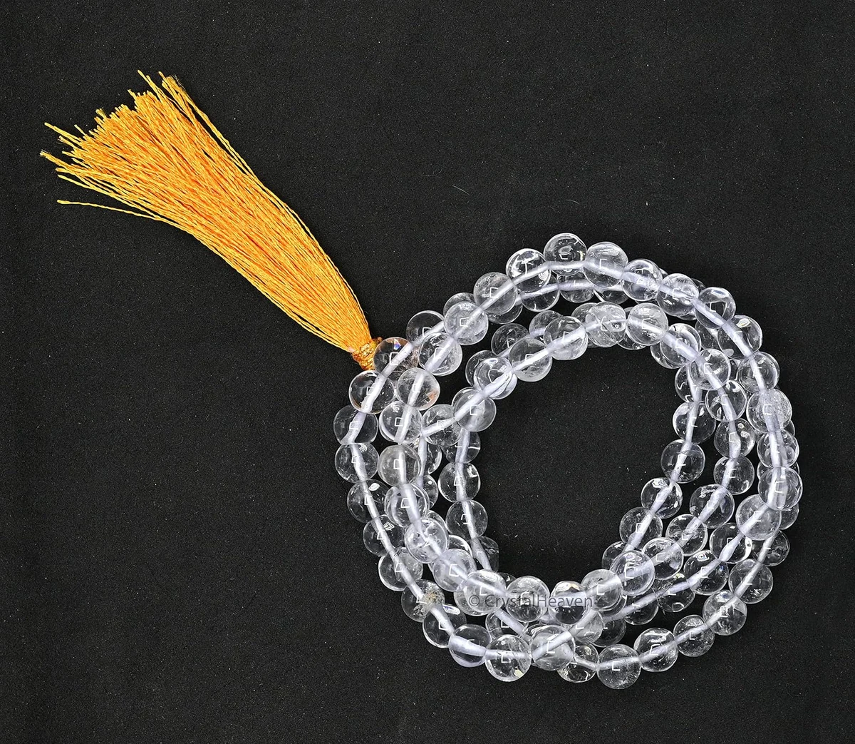 Sphatik mala, 7 mm, 18 inch, picture 4