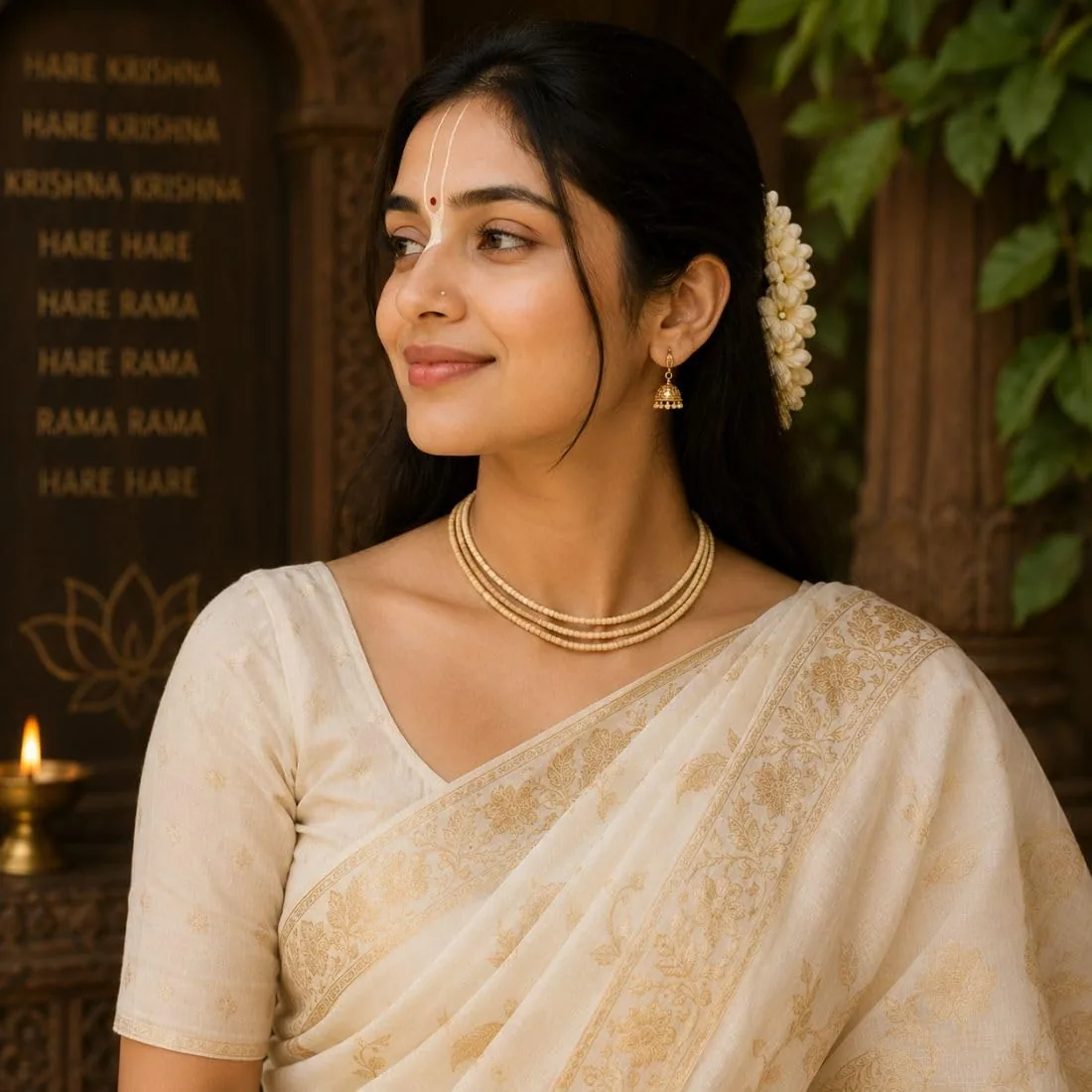 Tulsi kanthi mala, 3 round, picture 4